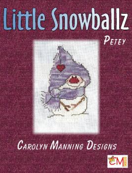 Carolyn Manning Stickvorlage "Little Snowballs - Petey"