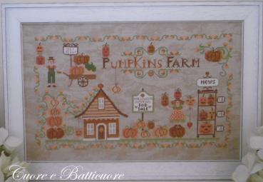Cuore e Batticuore - Stickvorlage "Pumpkins Farm"