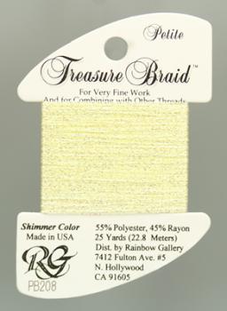 Treasure Braid PB208 - Lemmon Mist