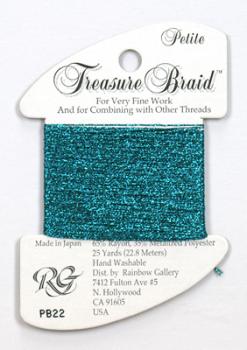 Treasure Braid PB22 - Dark Turquoise