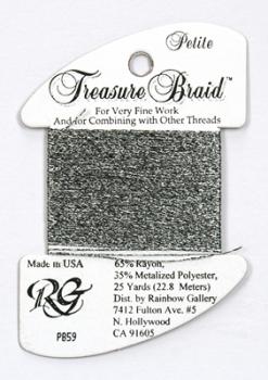 Treasure Braid PB59 - Black Silver