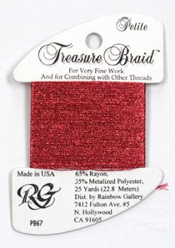 Treasure Braid PB67 - Rasperry