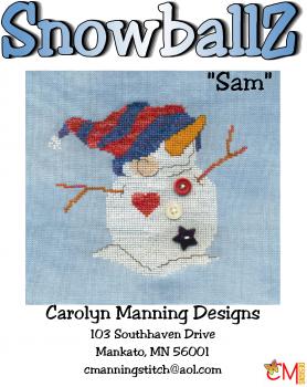 Carolyn Manning Stickvorlage "Snowballz - Sam"