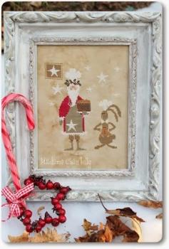 Madame Chantilly - Stickvorlage "Santa Masterchef"