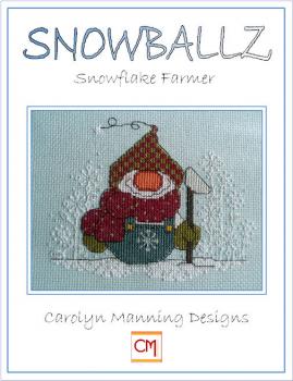 Carolyn Manning Stickvorlage "Snowballz - Snowflake Farmer"