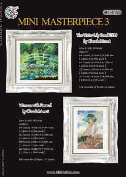 Sodastitch Stickvorlage Mini Masterpiece 3 Claude Monet