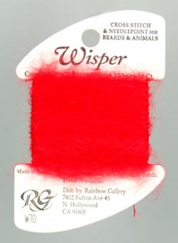 Rainbow Gallery Mohairgarn Wisper - W70 Wisper Red