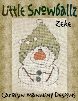 Carolyn Manning Stickvorlage "Little Snowballs - Zeke"