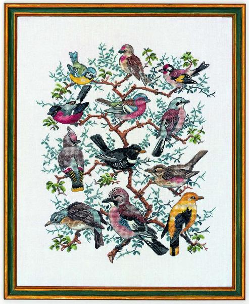 Eva Rosenstand - Baum mit Vögeln