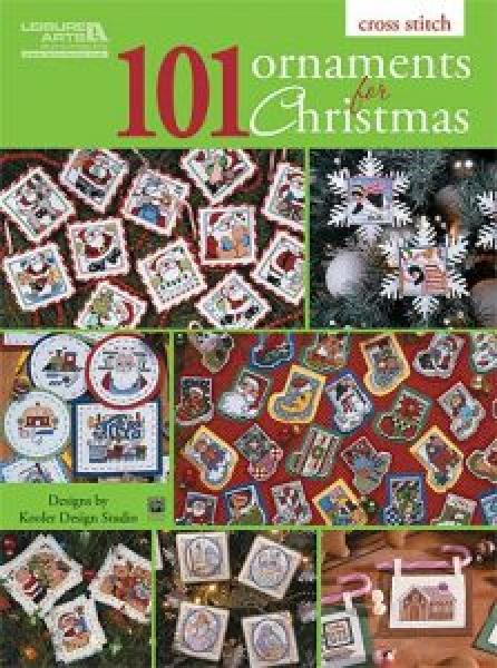Leisture Arts Stickheft " 101 Ornaments for Christmas "