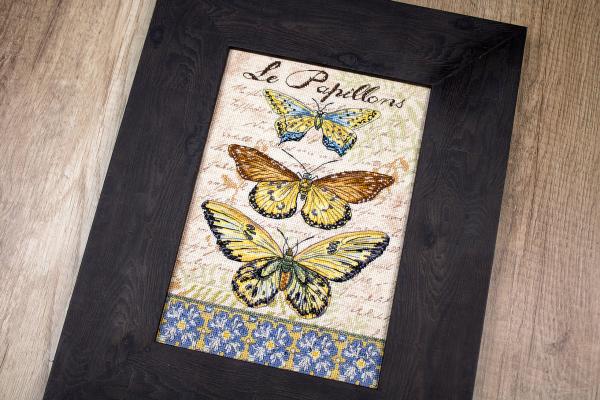 Letistitch Stickpackung Vintage Wings Le Papillons