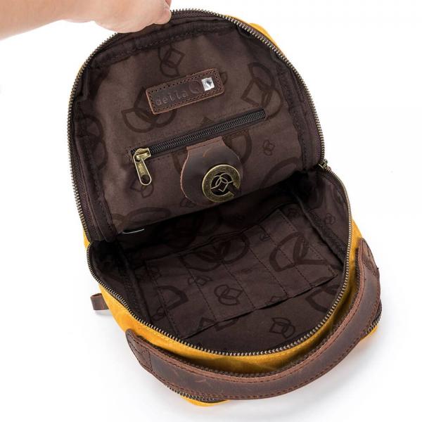 Della Q Mini Messenger Tasche 20,3x35,6x10,2cm rot