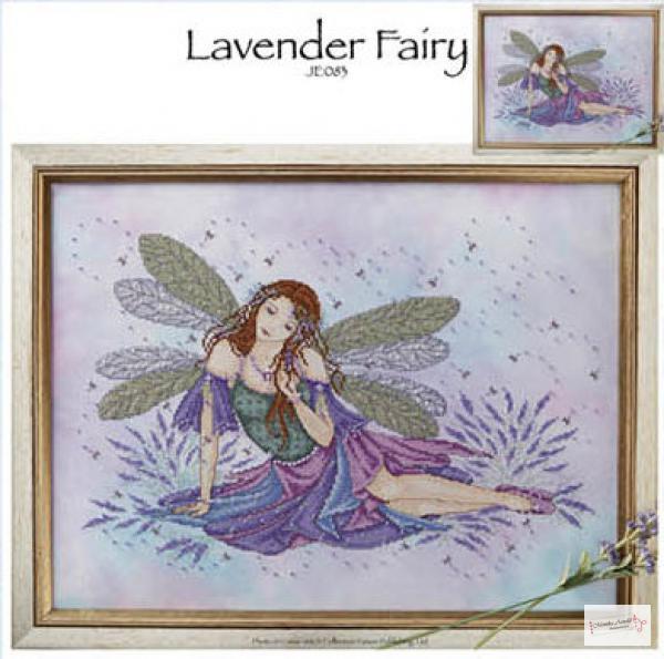 Joan Elliott Stickvorlage " Lavender Fairy "