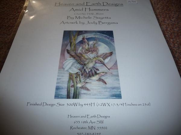 Heaven And Earth Designs Stickvorlage " Amid Hummers " von Jody Bergsma