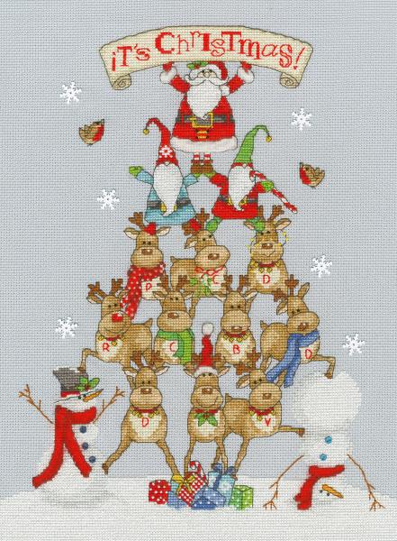 Bothy Threads - Stickpackung Karen Tye Bentley It`s Christmas