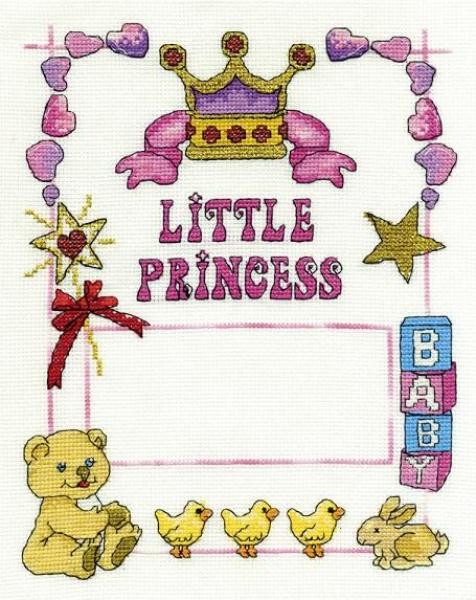 DMC Stickpackung Our Little Prince / Princess Sampler