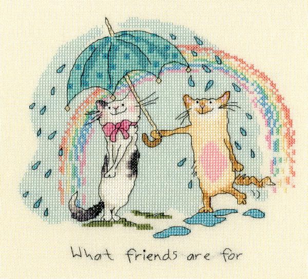 Bothy Threads - Stickpackung Anita Jeram - What friends are for