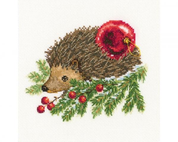 RTO Stickpackung "Hedgehog decorating Christmas Tree" + Extra