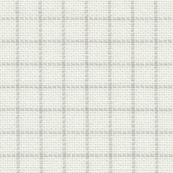 Zweigart Easy Count Grid Murano 32ct weiß, 140cm Breite