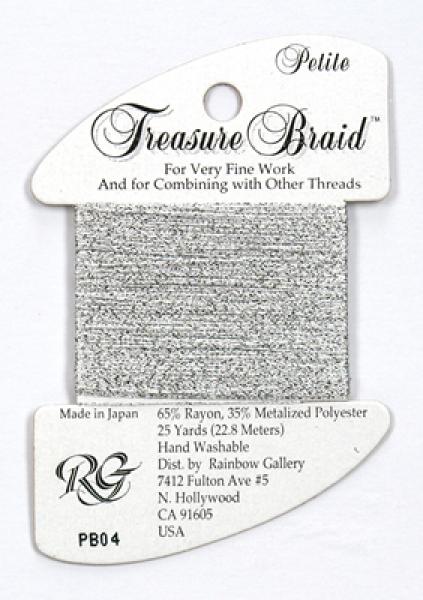 Treasure Braid PB04 - Silver