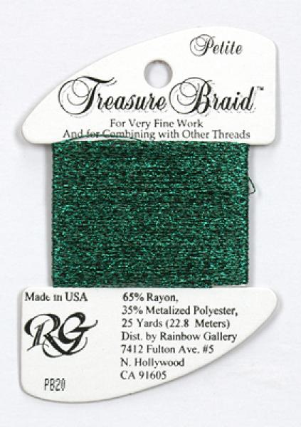 Treasure Braid PB20 - Dark Green