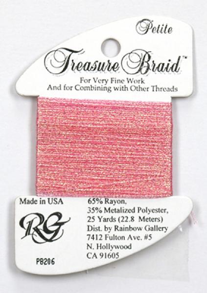 Treasure Braid PB206 - Pink Shimmer