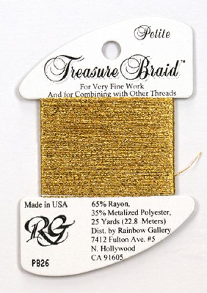 Treasure Braid PB26 - Aztek Gold