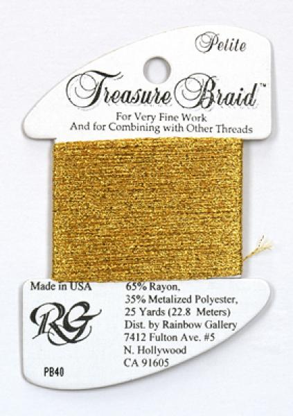 Treasure Braid PB40 - Egyptian Gold