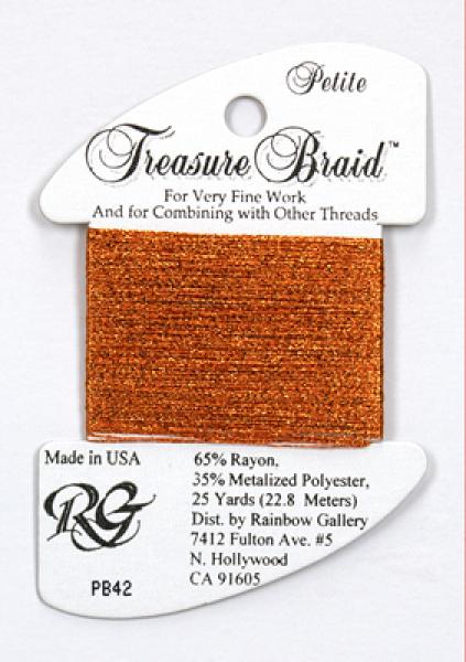 Treasure Braid PB42 - Autumn Orange