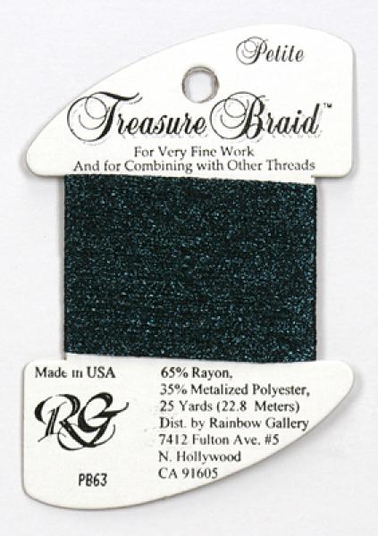 Treasure Braid PB63 - Deep Midnight Blue