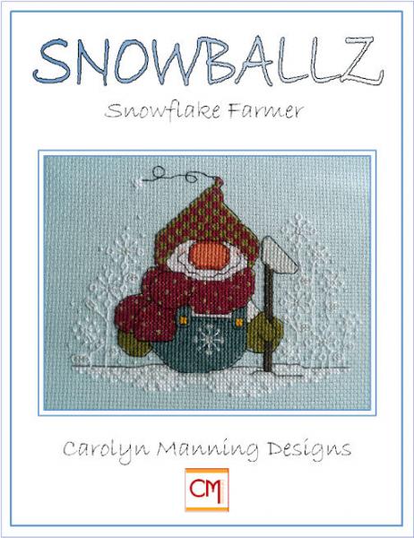 Carolyn Manning Stickvorlage "Snowballz - Snowflake Farmer"
