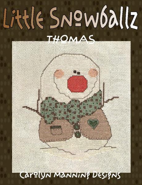 Carolyn Manning Stickvorlage "Little Snowballs - Thomas"