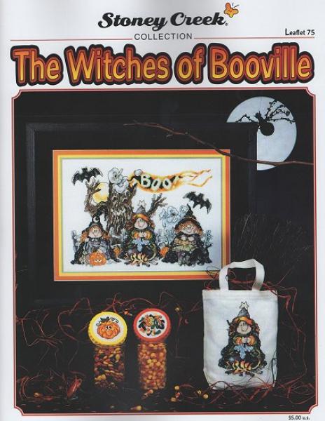 Stoney Creek Stickvorlage Leaflet 075 " The Witches of Booville "