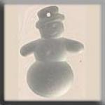 Mill Hill Treasures - 12060 Frosted Snowman Matte Crystal