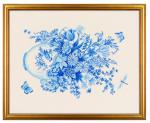 Eva Rosenstand - Vase mit blauen Blumen
