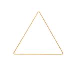 Rico Design Metallring Dreieck gold 20cm