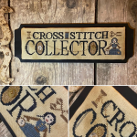 Primitive Hare Cross Stitch Collector Stickpackung mit handgefärbtes Leinen 30ct