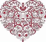 Alessandra Adelaide Needleworks Stickvorlage "Garden Heart "