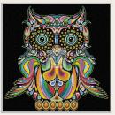 Alessandra Adelaide Needleworks Stickvorlage "Happy Owl"