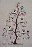 Creative Poppy Barbara Ana Designs Stickvorlage Lemurtine Tree