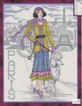 Joan Elliott Stickvorlage " Belle Paris"