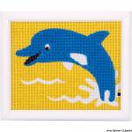 Vervaco Stickpackung für Kinder Delphin