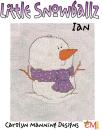 Carolyn Manning Stickvorlage "Little Snowballs - Ian"