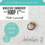 Dandlyne Mini Hoop 2,5cm * Mini Stickring *
