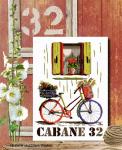 Isabelle Vautier Design Stickvorlage " Cabane 32 "