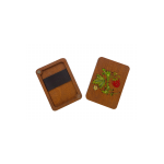 Nadelkissen  / Nadelbox aus Holz Erdbeere