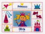 Vervaco Stickpackung "Prinzessin mit Zauberstab" - Geburtsbild