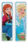 Vervaco Stickpackung 2-er Set Lesezeichen Disney Frozen Anna & Elsa