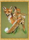 Nimuë Stickvorlage "Fox the red"