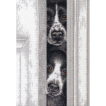 Dimensions Stickpackung Peeking Pups
